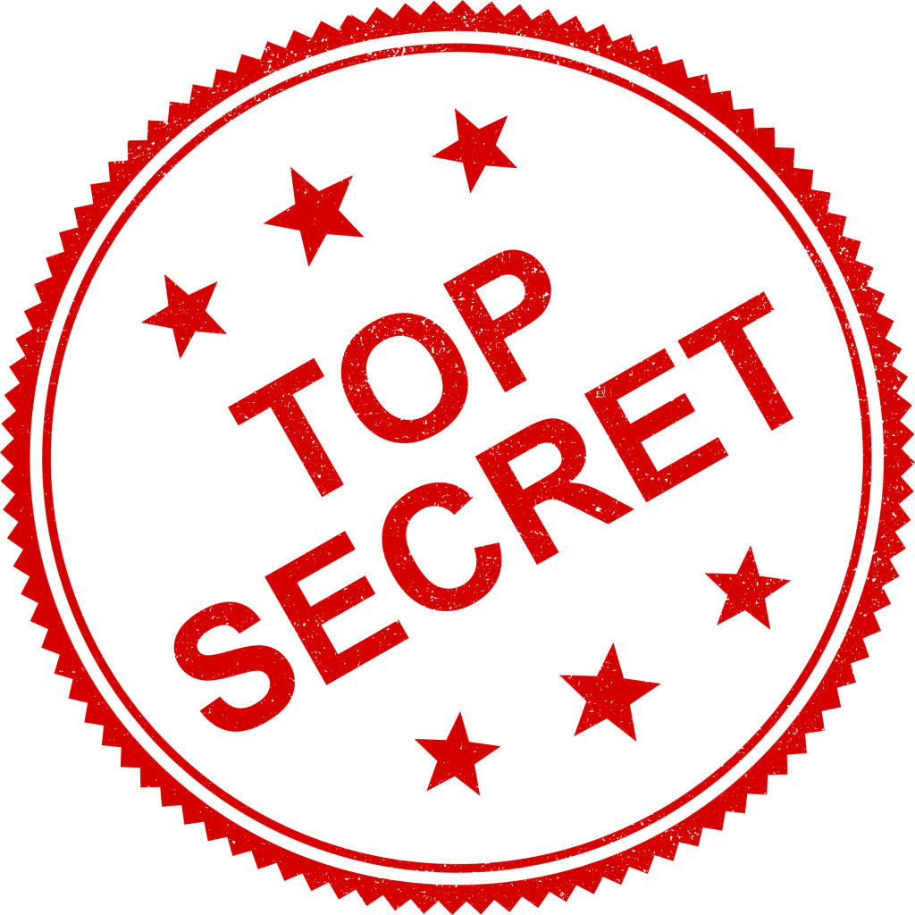 Top Secret Stamp Graphic