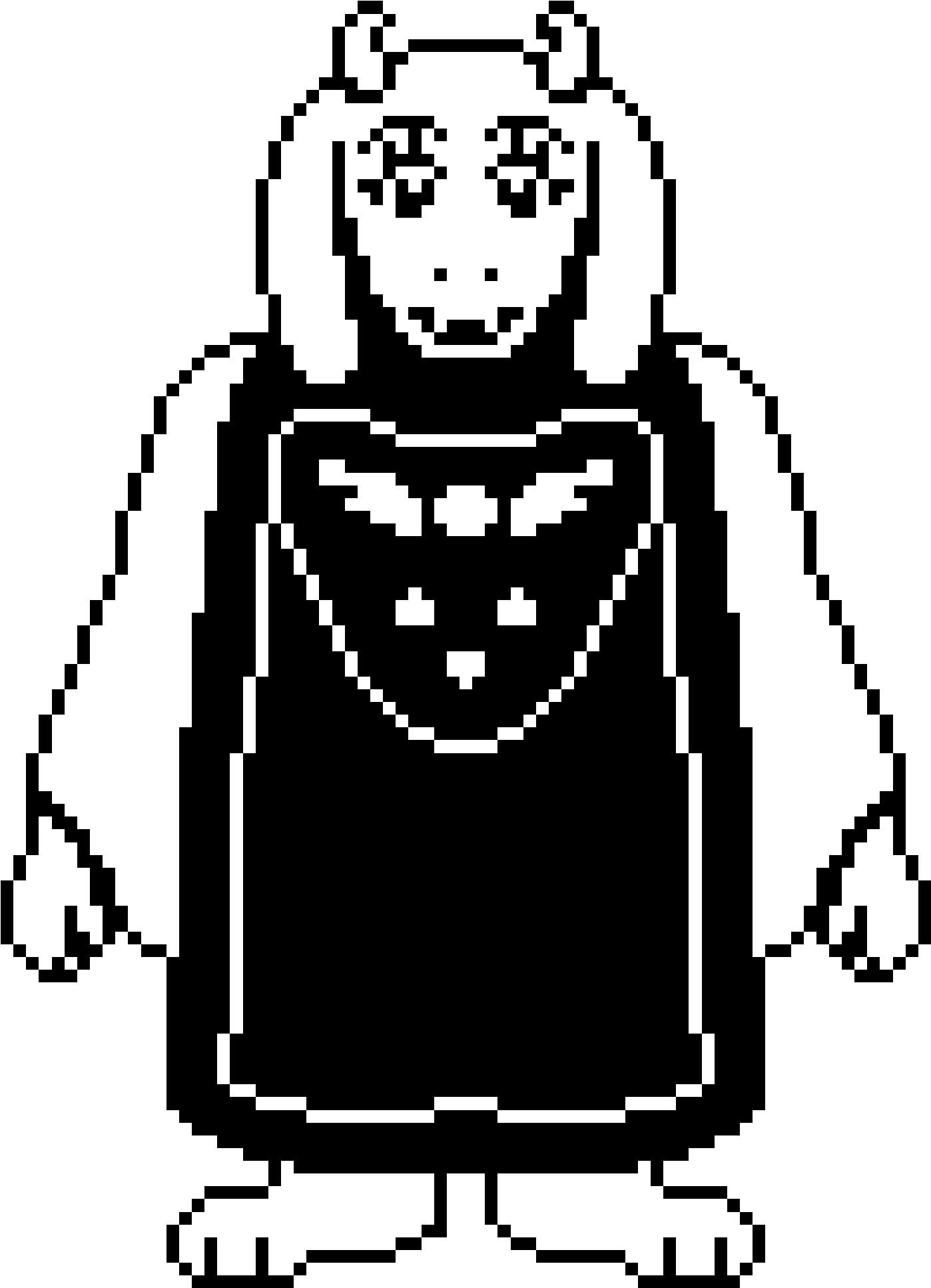 Toriel Undertale Pixel Art