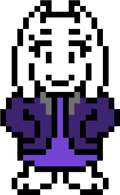 Toriel Undertale Pixel Art