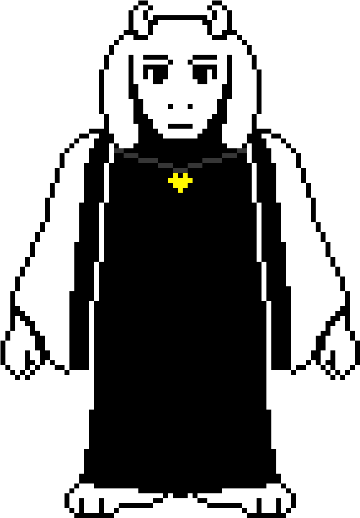 Toriel Undertale Pixel Art