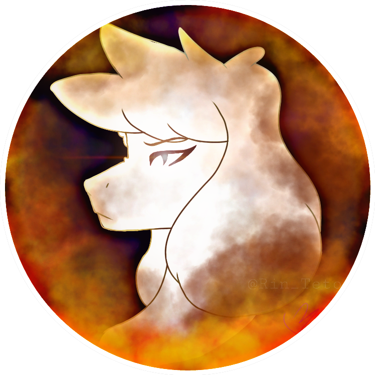 Toriel Undertale Profile Art