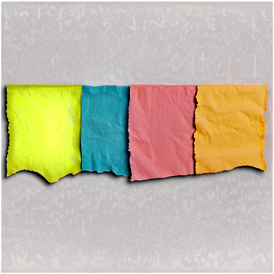 Torn Colored Paper Texture Png Lgf