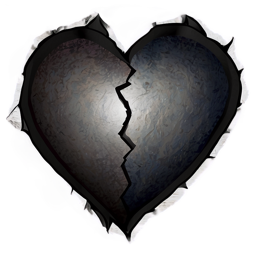 Torn Heart Art Png 05212024