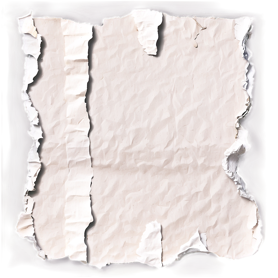 Torn Paper Texture Collage Png 1