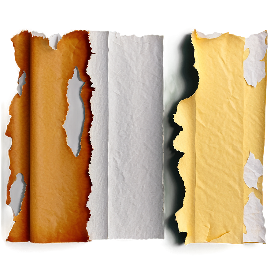 Torn Paper Texture For Design Png 06282024