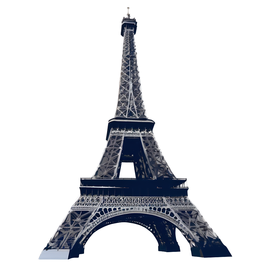 Torre Eiffel In The Fog Png Pbb90