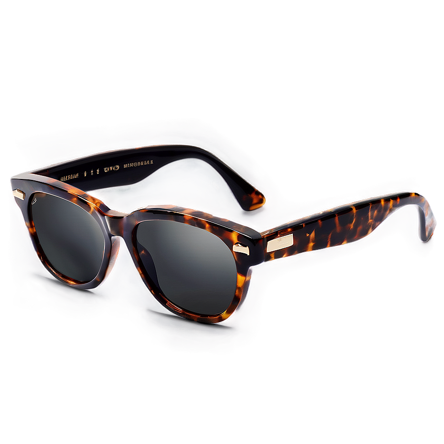 Tortoiseshell Sunglasses Classic Pattern Png 04292024