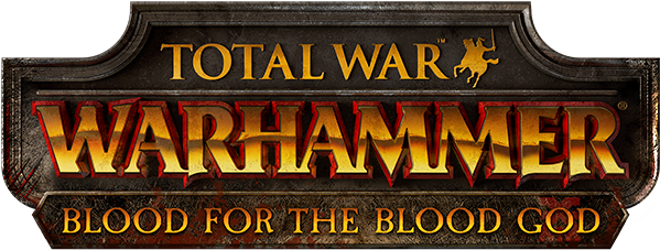 Total War Warhammer Bloodforthe Blood God D L C Logo