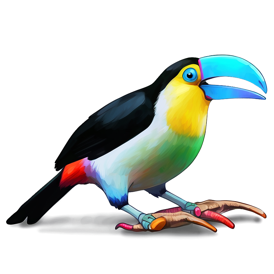 Toucan Digital Art Png Wlg