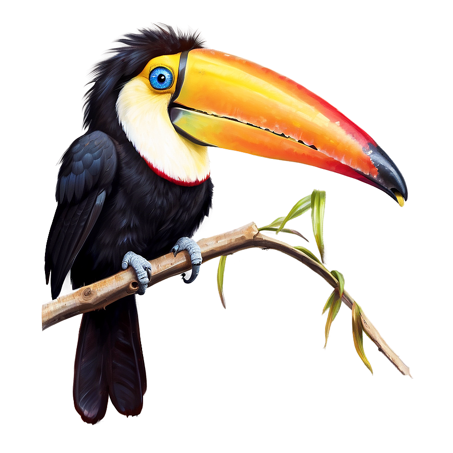 Toucan Enjoying Sun Png Bqm