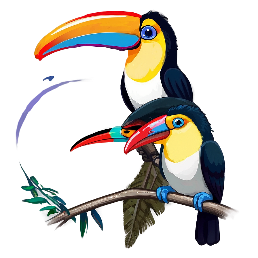 Toucan Family Png 06112024