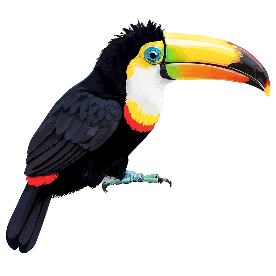 Toucan In Flight Silhouette Png 67