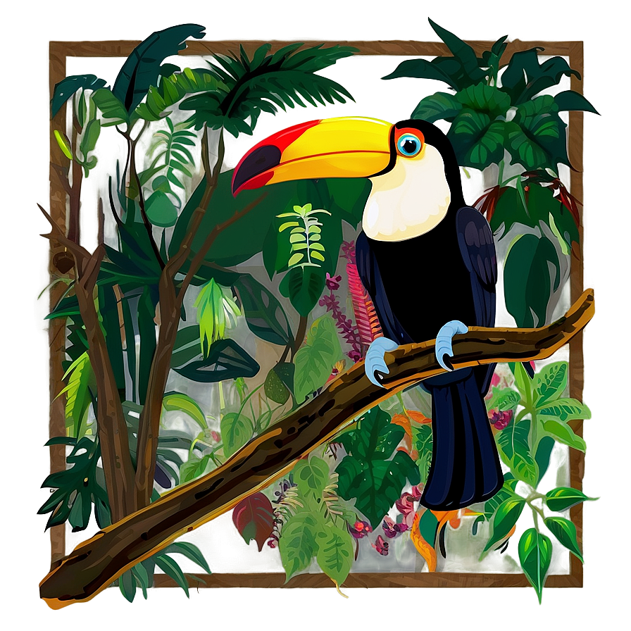 Toucan In Forest Png 31