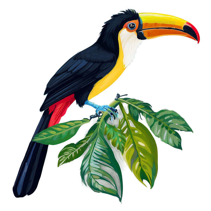 Toucan In Natural Habitat Png 48