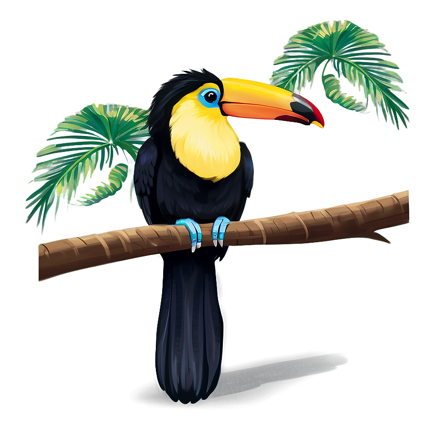 Toucan In Paradise Png Jxv