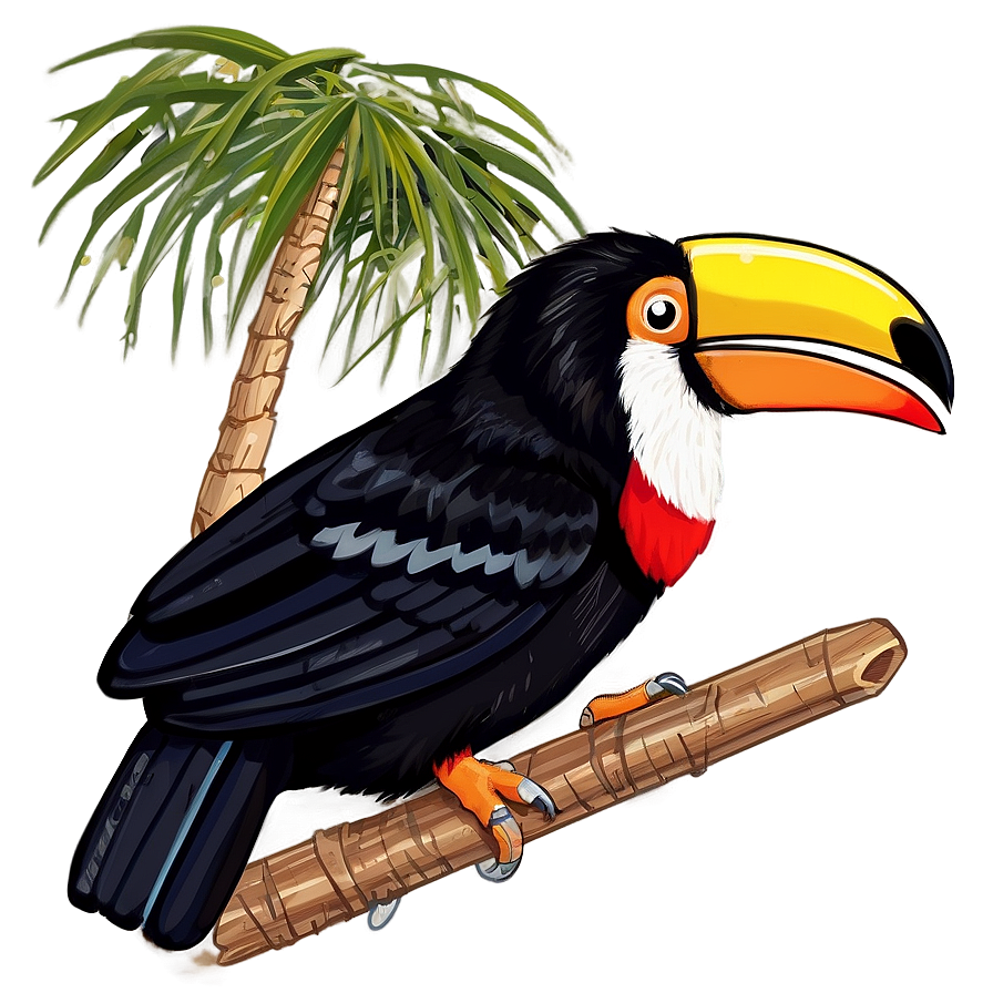 Toucan Mid-squawk Png Tjn