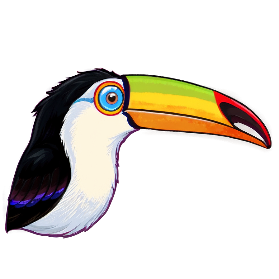 Toucan With Bright Eyes Png 06112024