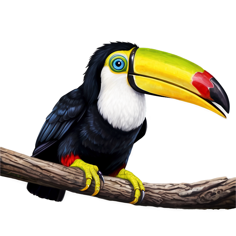 Toucan With Bright Eyes Png 86