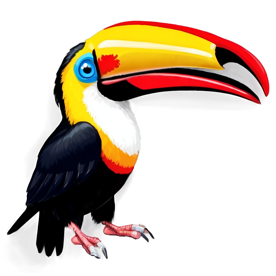 Toucan With Bright Eyes Png Yyq