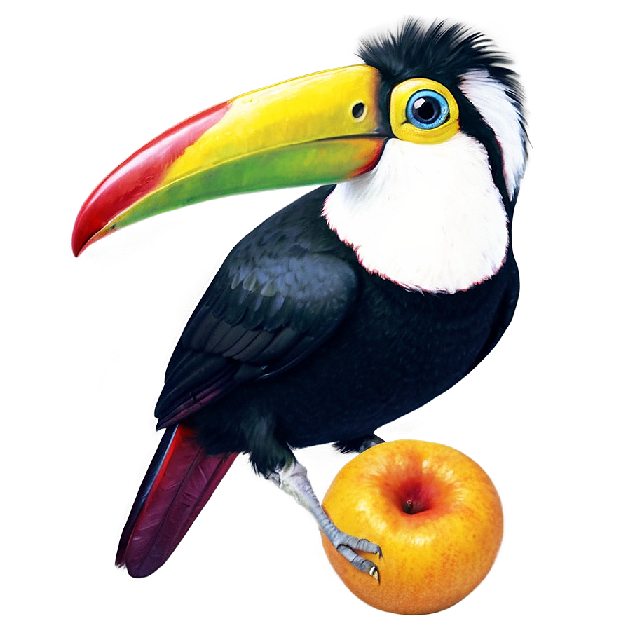 Toucan With Fruit Png 24