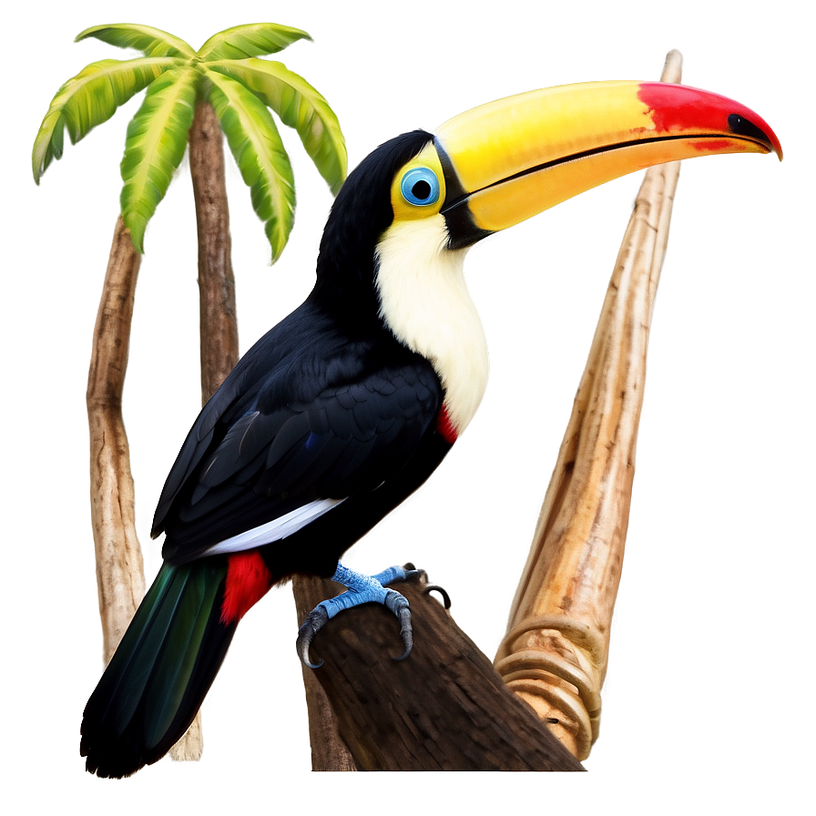 Toucan With Vibrant Plumage Png 65