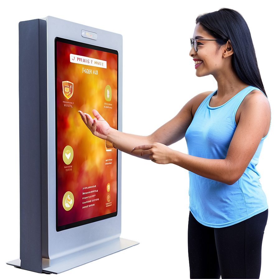 Touch Screen Kiosk Png 06252024