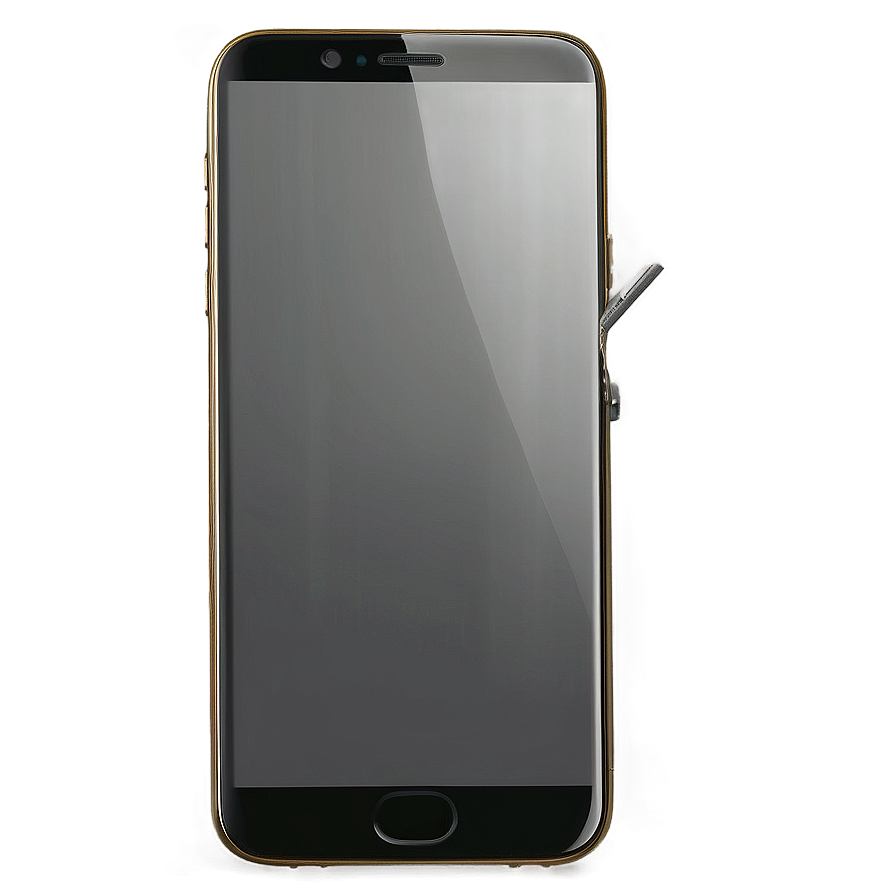 Touch Screen Phone Mockup Png 06212024