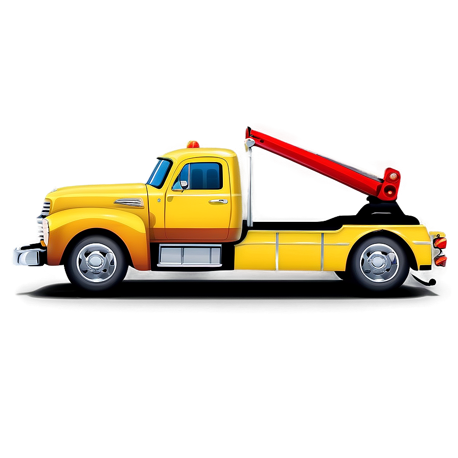 Tow Truck Cartoon Png Hml