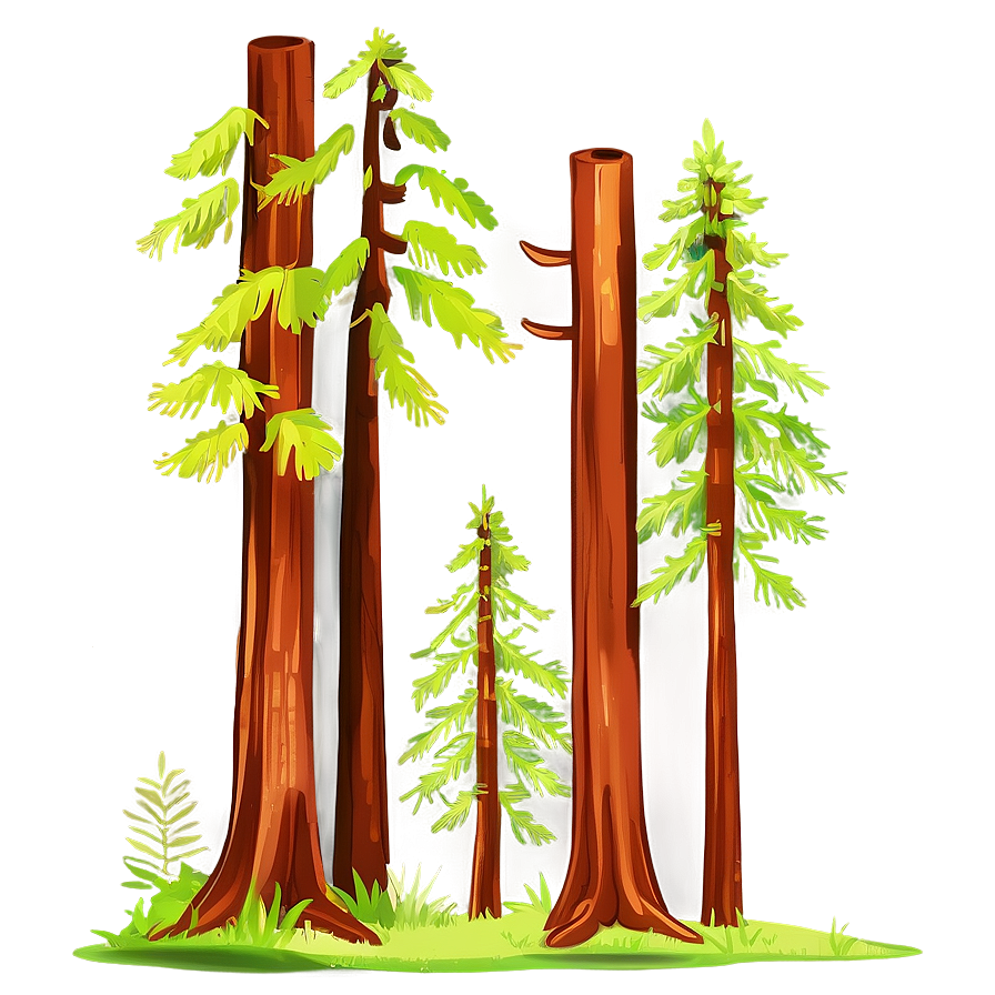 Towering Redwood Trees Png Ydw19