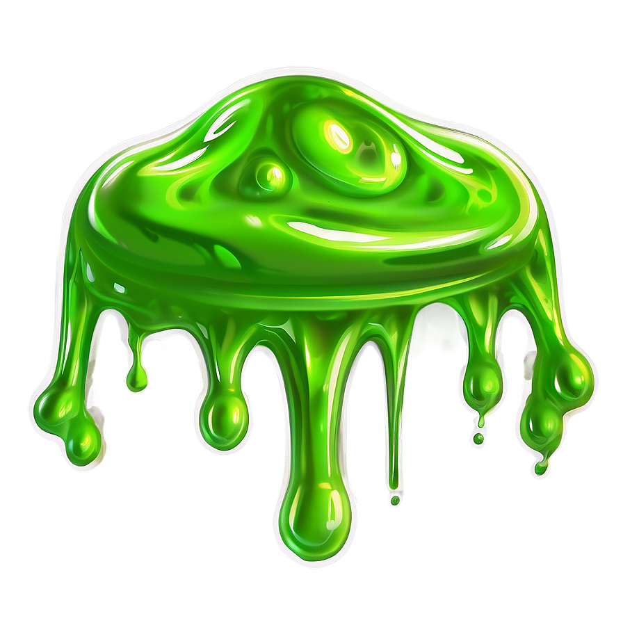 Toxic Green Slime Png Nuq