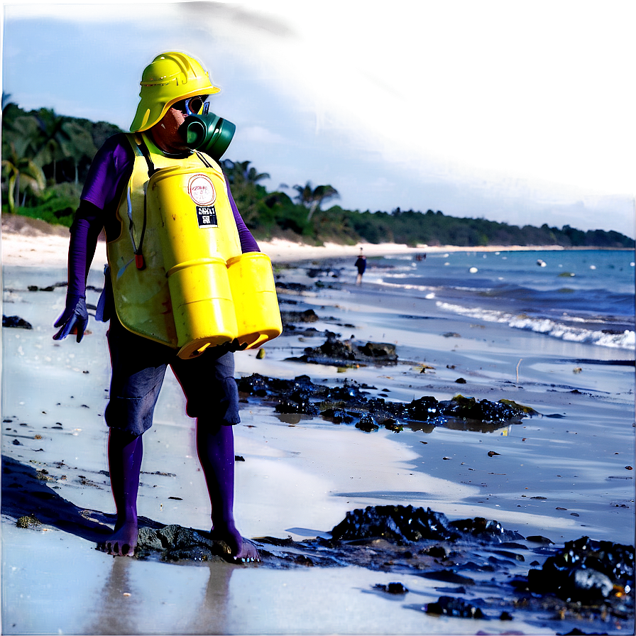 Toxic Waste On Beach Png 22