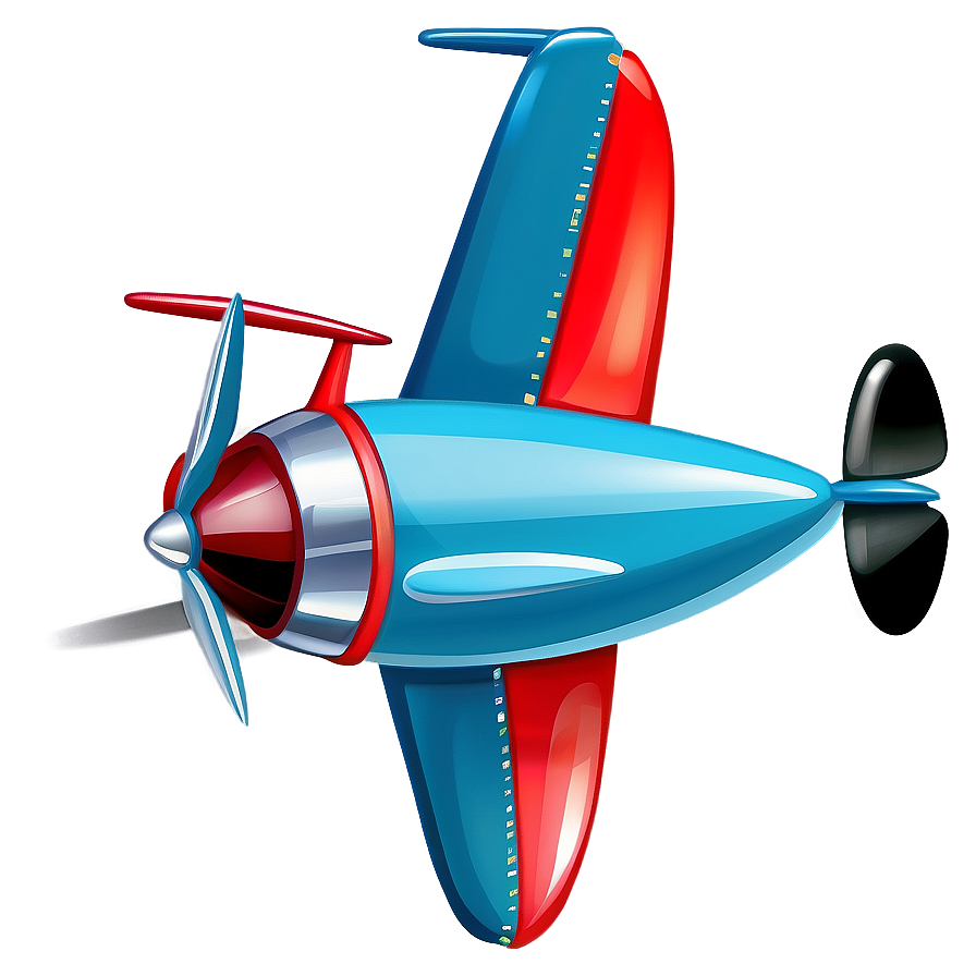 Toy Cartoon Airplane Png 22