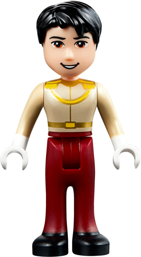 Toy Figurein Red Pantsand Golden Shirt