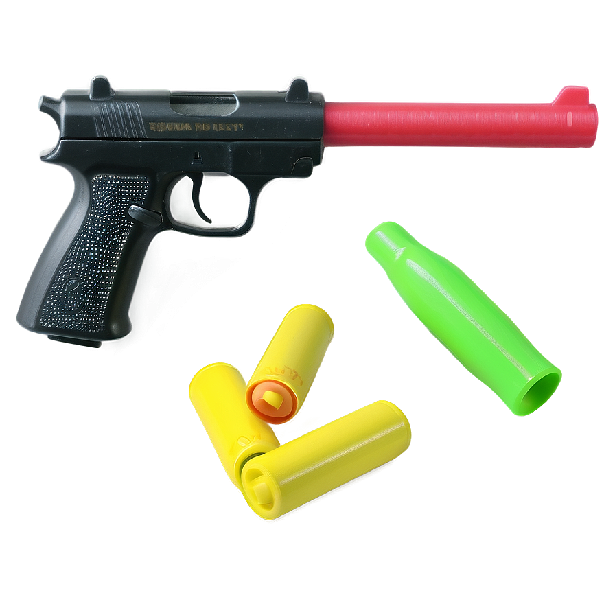 Toy Gun With Foam Bullets Png 06212024