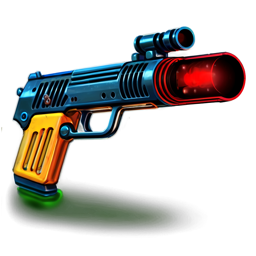 Toy Gun With Lasers Png Pfe