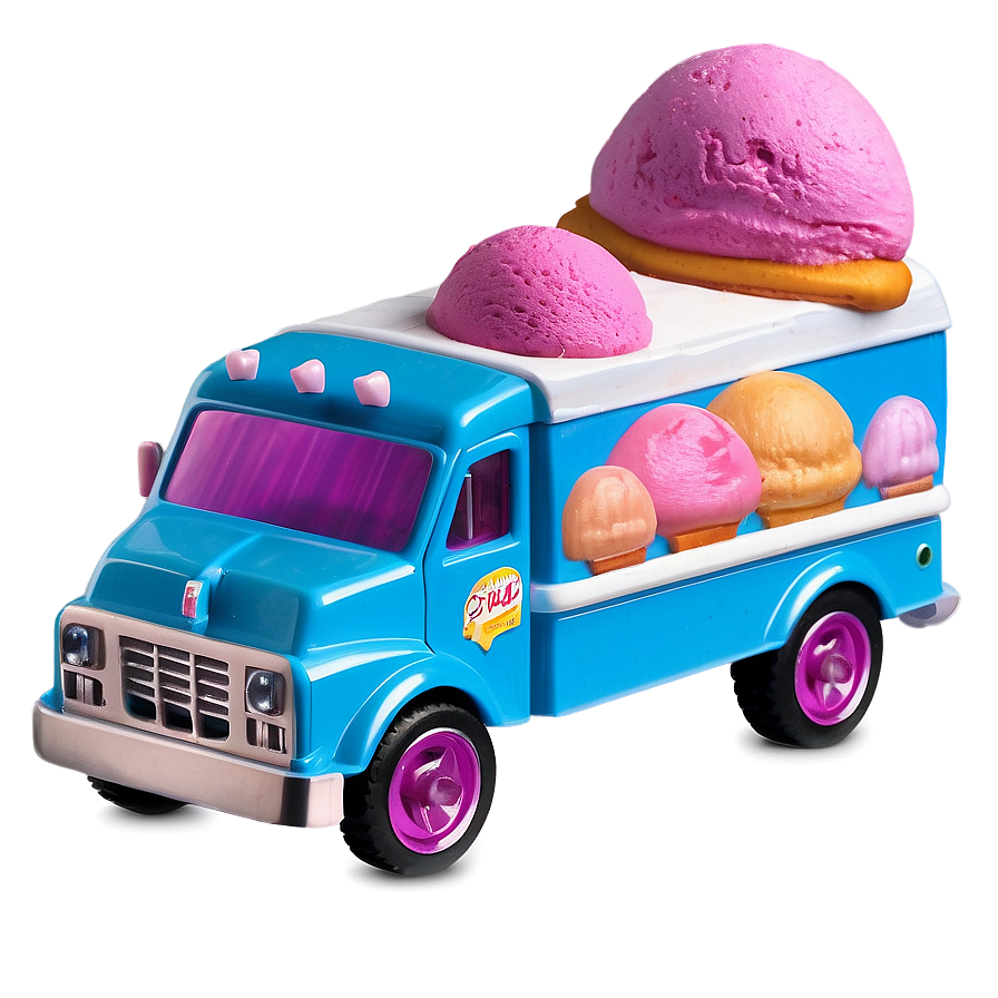 Toy Ice Cream Truck Car Png 54