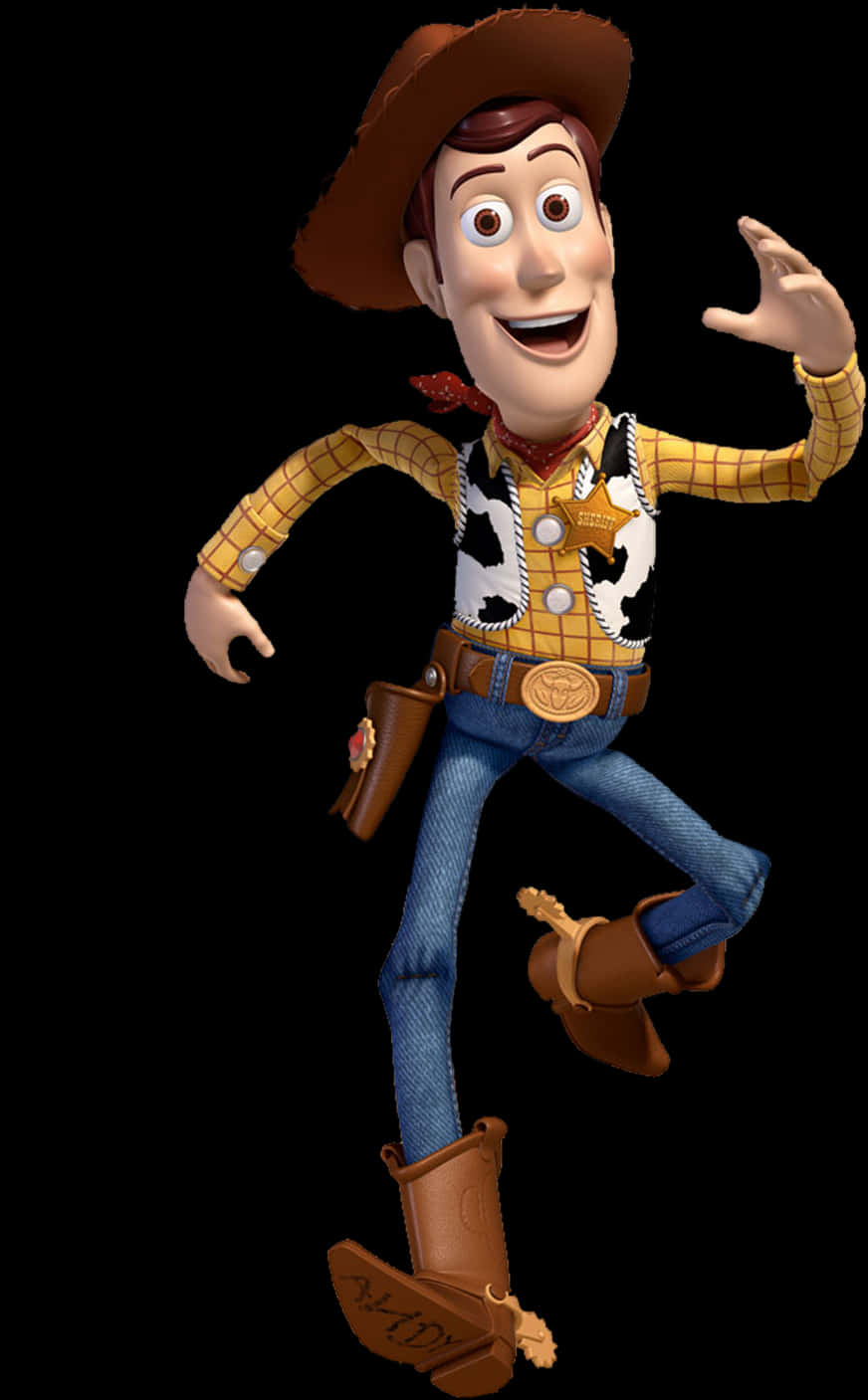 Toy Story Woody Character Pose