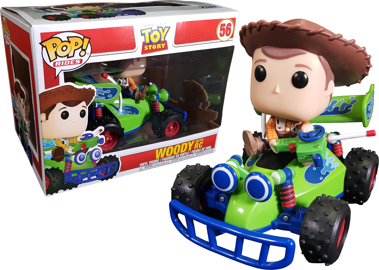 Toy Story Woody R C Pop Rides Figure