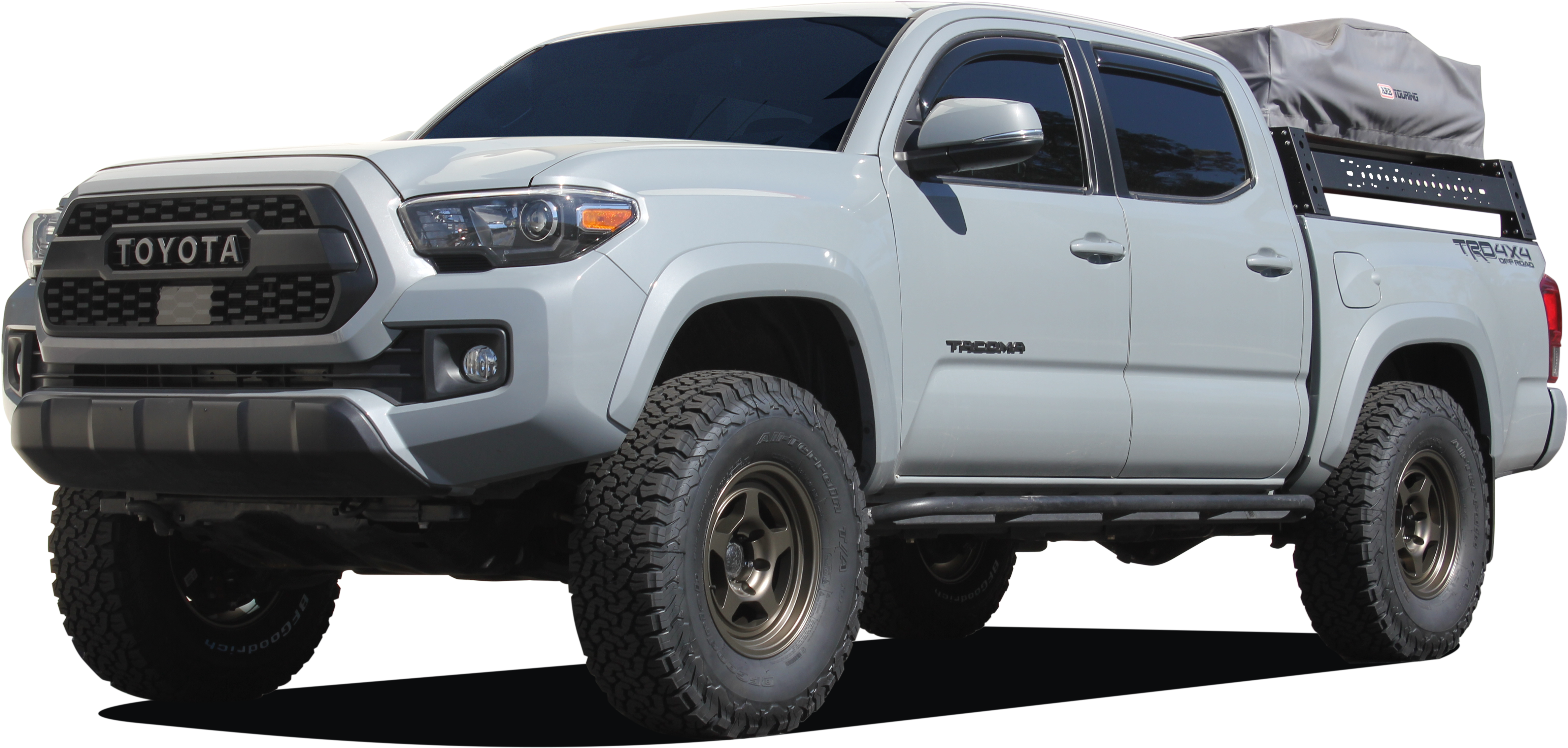 Toyota Tacoma Offroad Truckwith Rooftop Tent