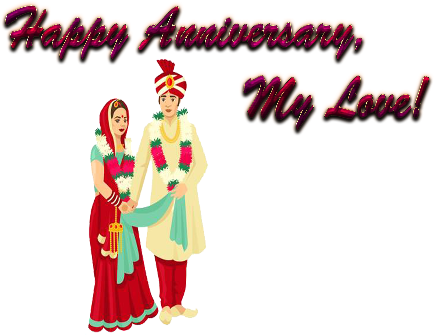 Traditional Anniversary Couple Celebration