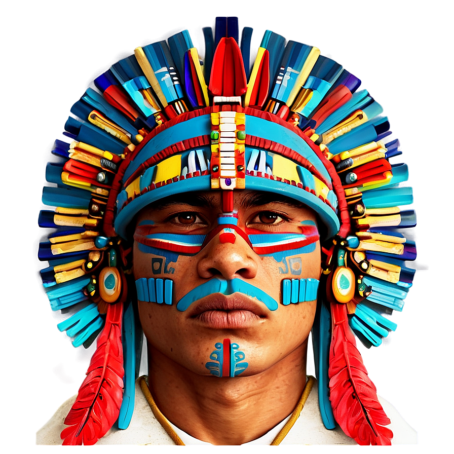 Traditional Aztec Warrior Costume Png 77