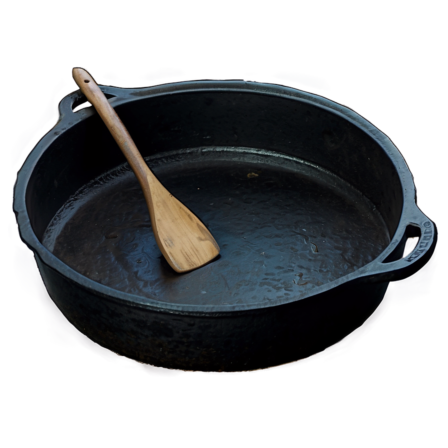 Traditional Cast Iron Cooking Pot Png 51