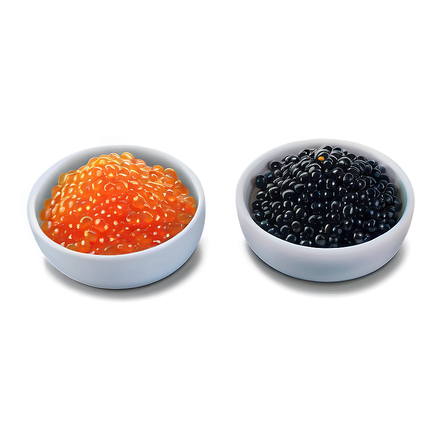 Traditional Caviar Service Png 92