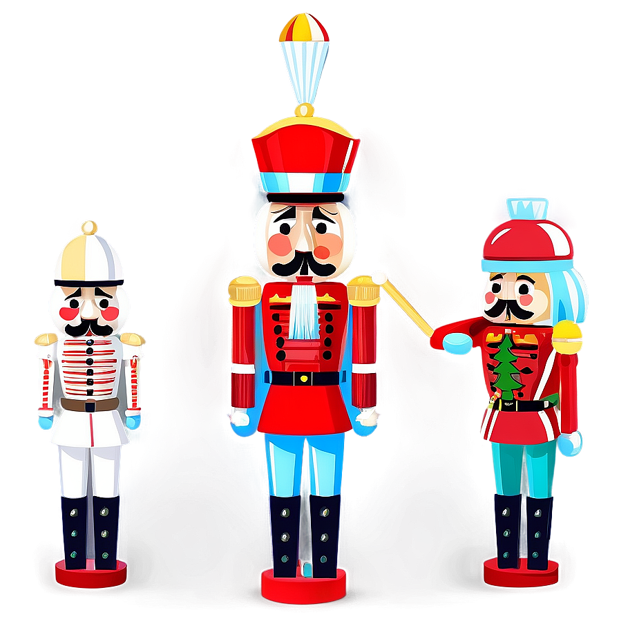 Traditional Christmas Nutcracker Png 06252024