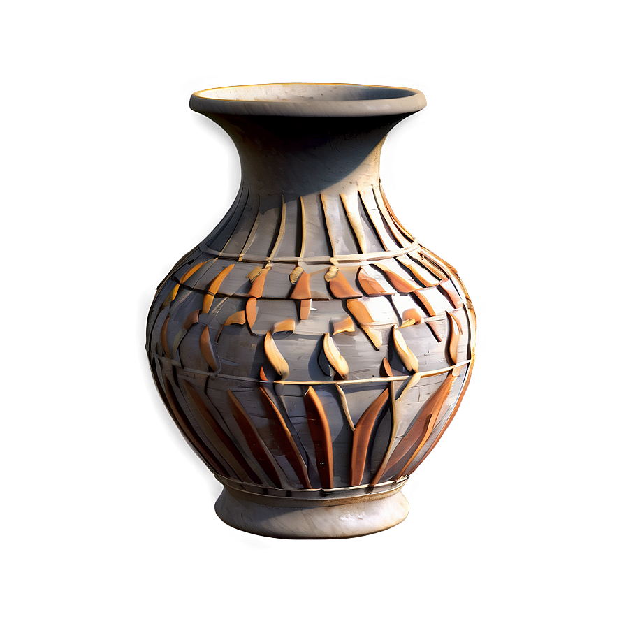 Traditional Clay Vase Png 06212024