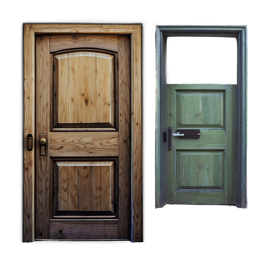 Traditional Closed Door Look Png 75