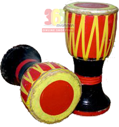 Traditional Drums Colorful Design