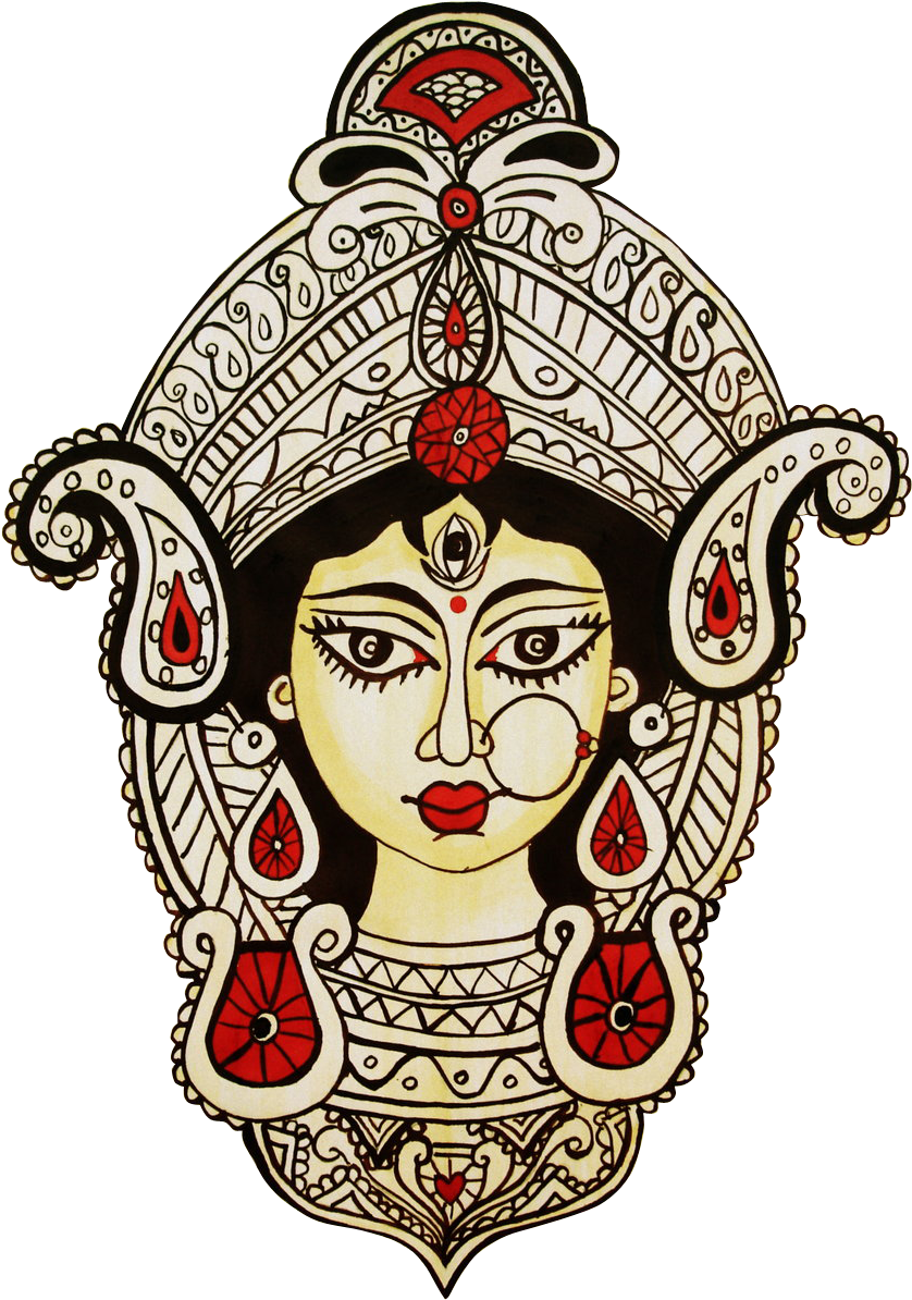 Traditional Durga Artwork