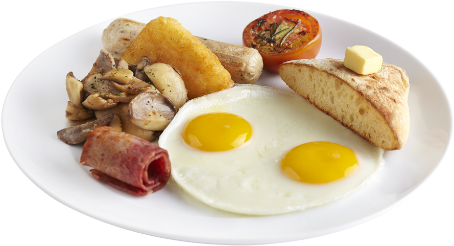 Traditional English Breakfast Plate