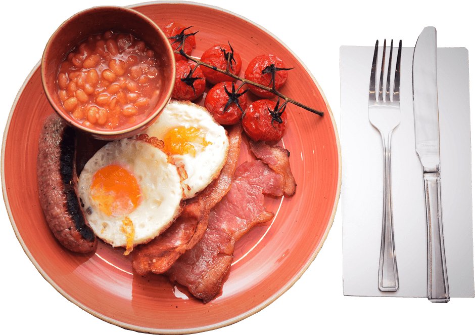 Traditional English Breakfast Plate